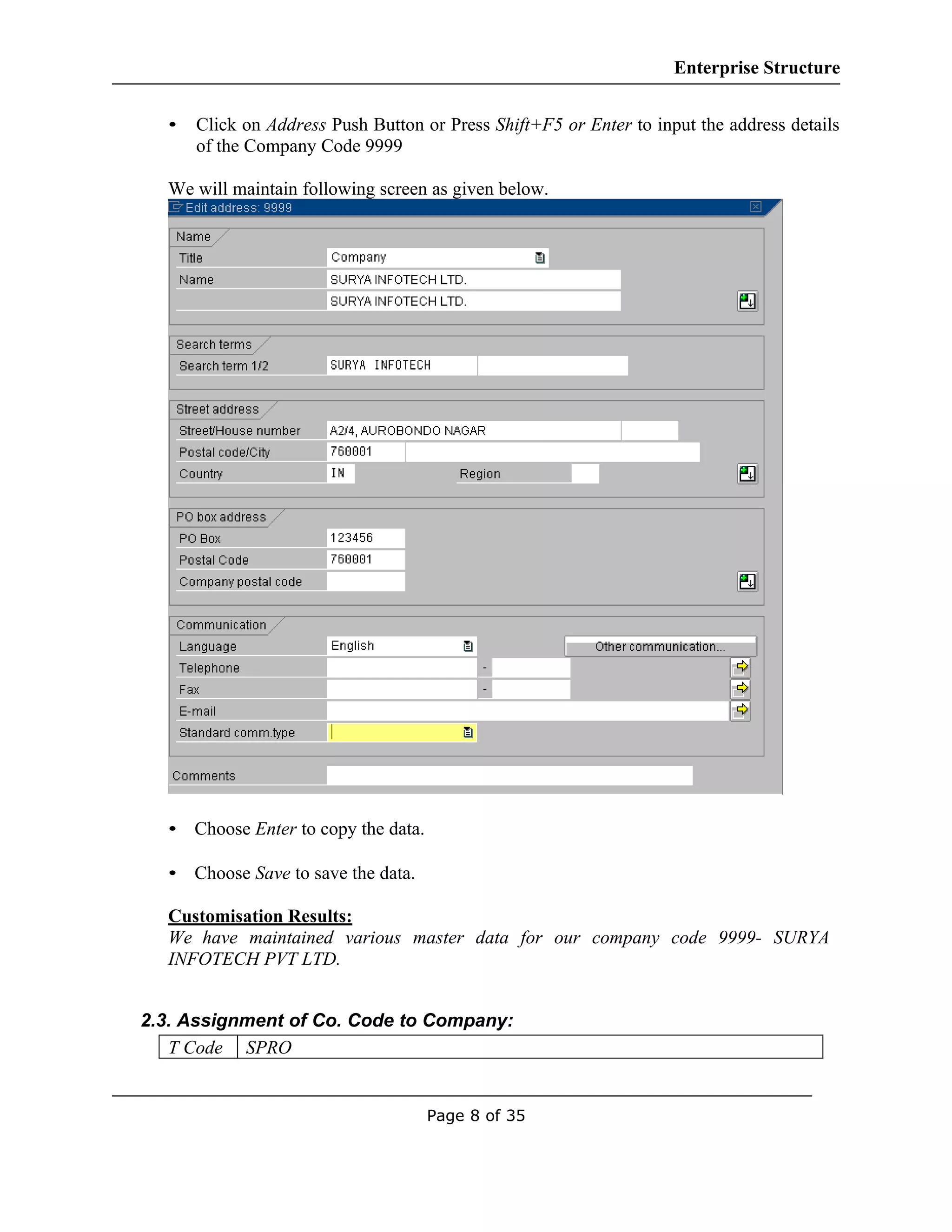 Sap fico-enterprise-structure