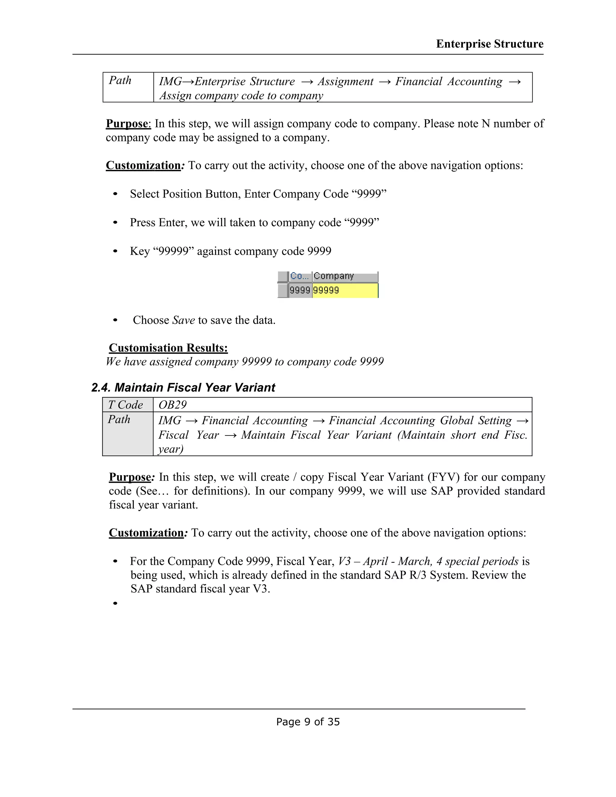 Sap fico-enterprise-structure