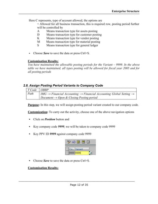 Sap fico-enterprise-structure