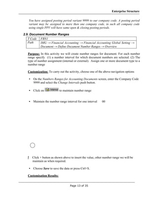 Sap fico-enterprise-structure