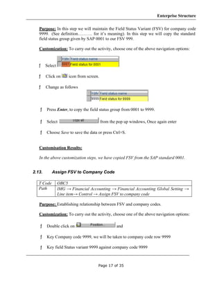 Sap fico-enterprise-structure