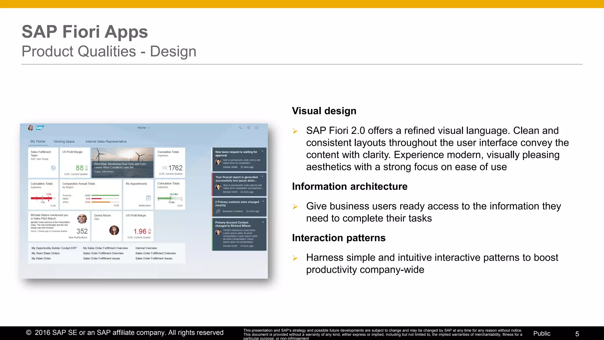 Sap fiori-ux-architecture-for-s4h | PDF