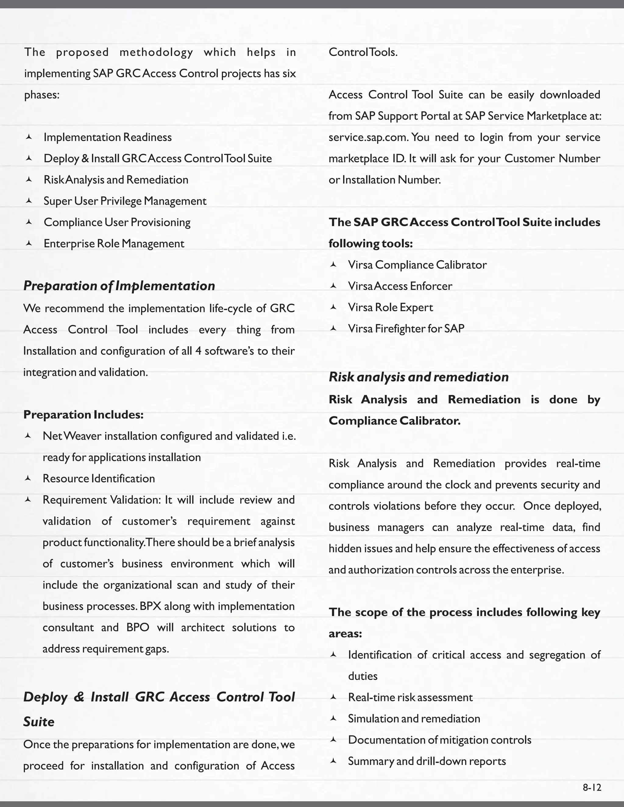 Sap grcaccesscontrolsolution PDF