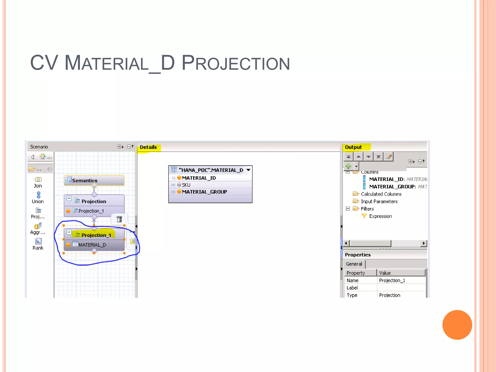 CV MATERIAL_D PROJECTION
 