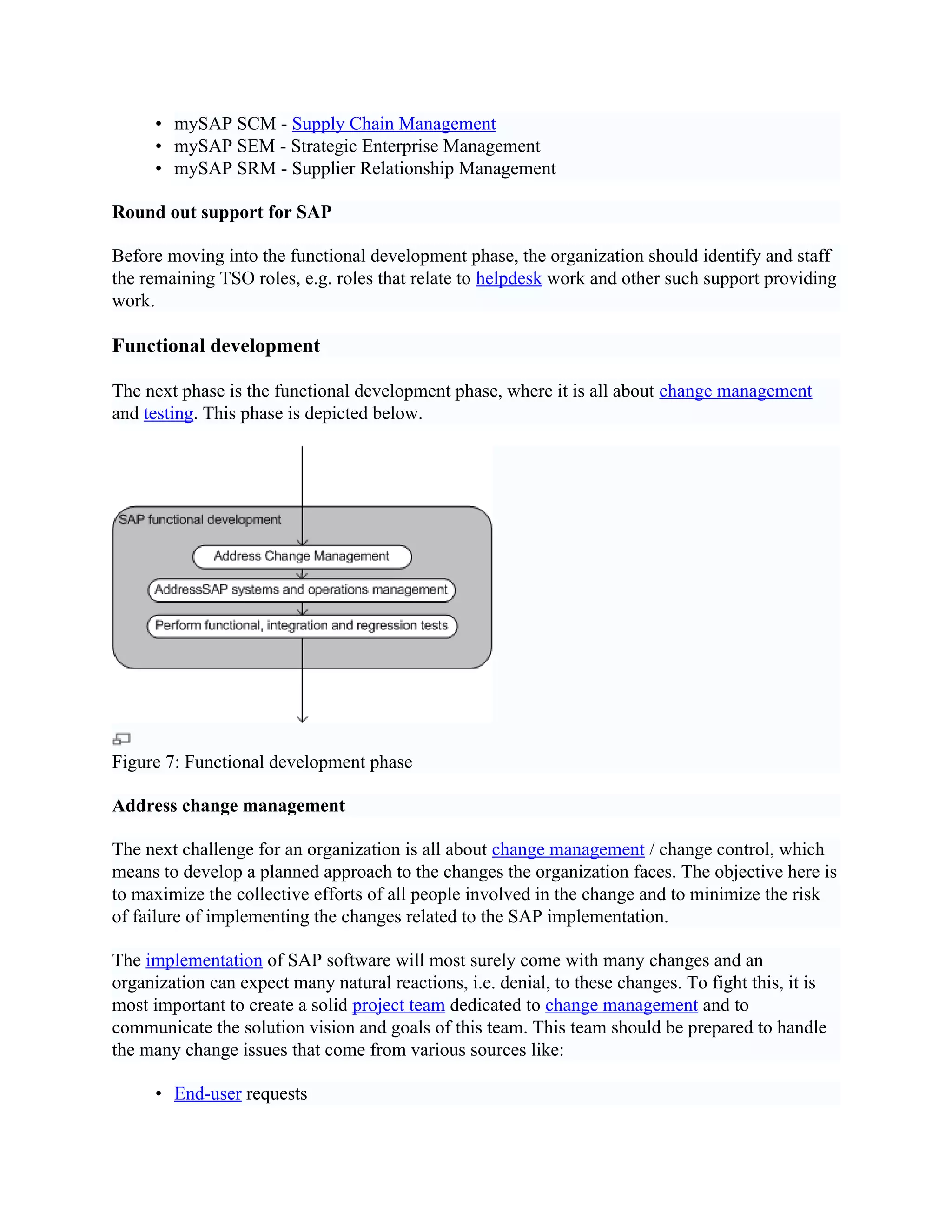 Sap Implementation Life Cycle Complete Process