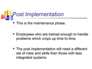 Sap implementation by priya pangam | PPT