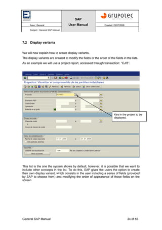 Sap User Guide.pdf Sap - Initiation Manual | PDF