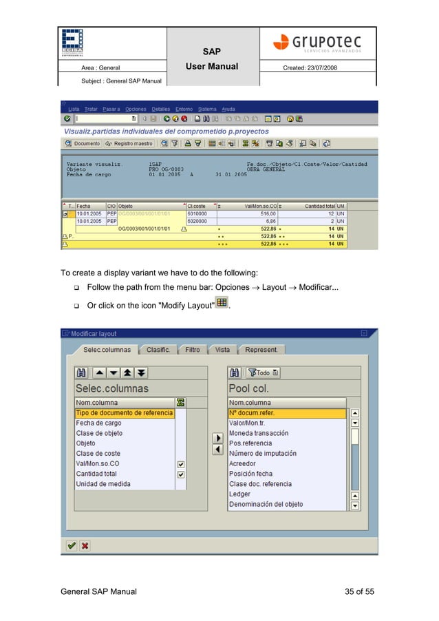 Sap - Initiation Manual | PDF