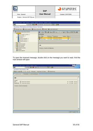 Sap Inbox Guide.pdf Sap - Initiation Manual | PDF