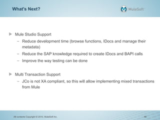 SAP Integration: Best Practices | MuleSoft | PDF