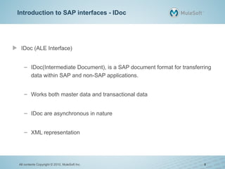 SAP Integration: Best Practices | MuleSoft | PDF