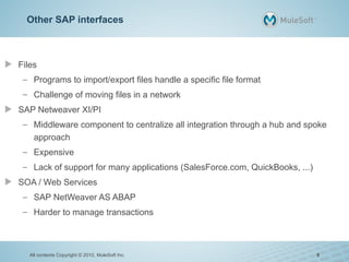 SAP Integration: Best Practices | MuleSoft | PDF