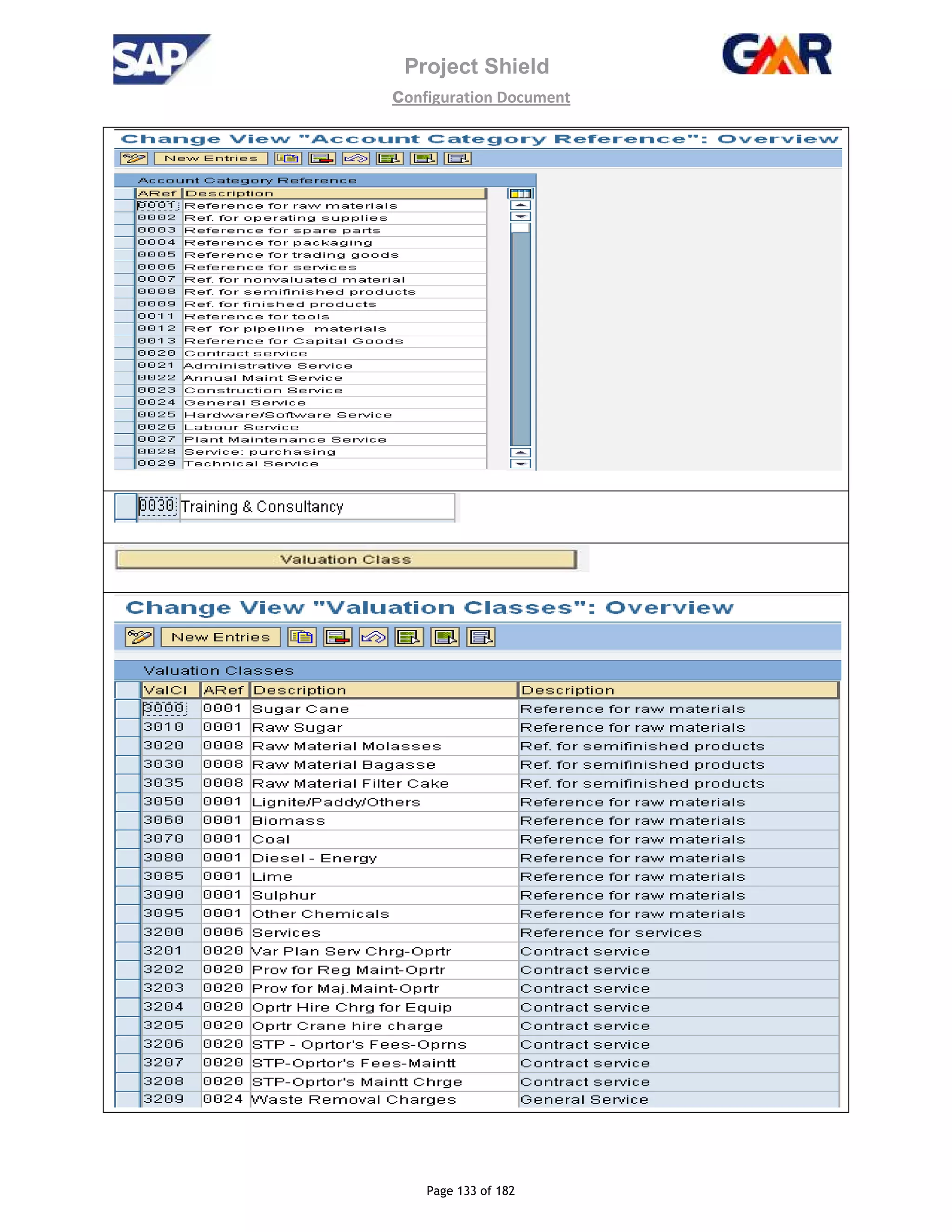 Project Shield
configuration Document
Page 133 of 182
 