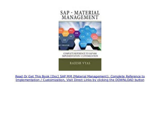 Doc SAP MM (Material Management): Complete Reference to ...