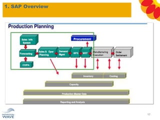 1. SAP Overview
17
 