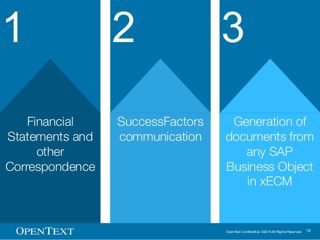 sap opentext financial statements for dummies