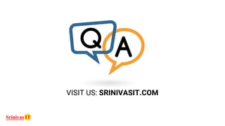 VISIT US: SRINIVASIT.COM
 