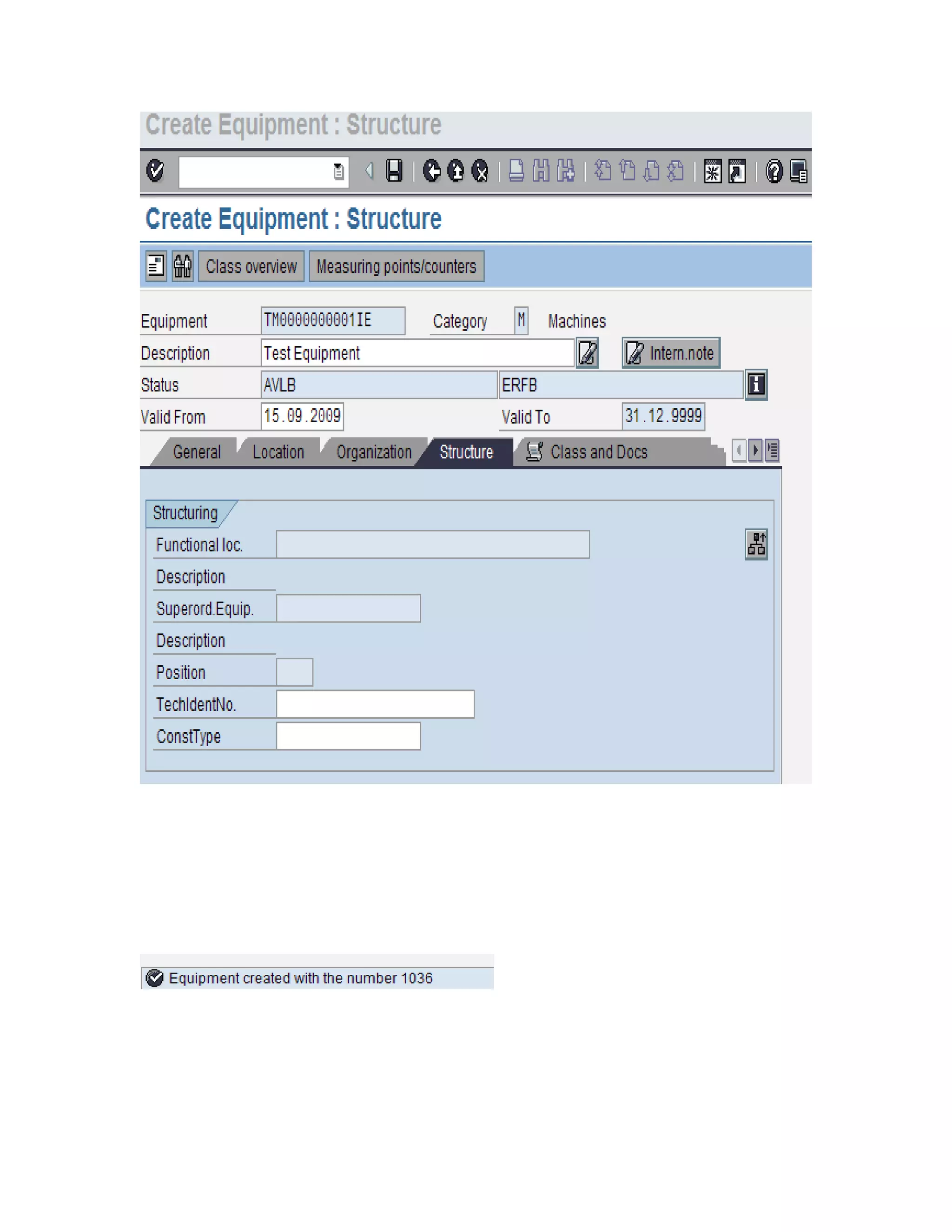 SAP PM Master Data Training Guide | PDF