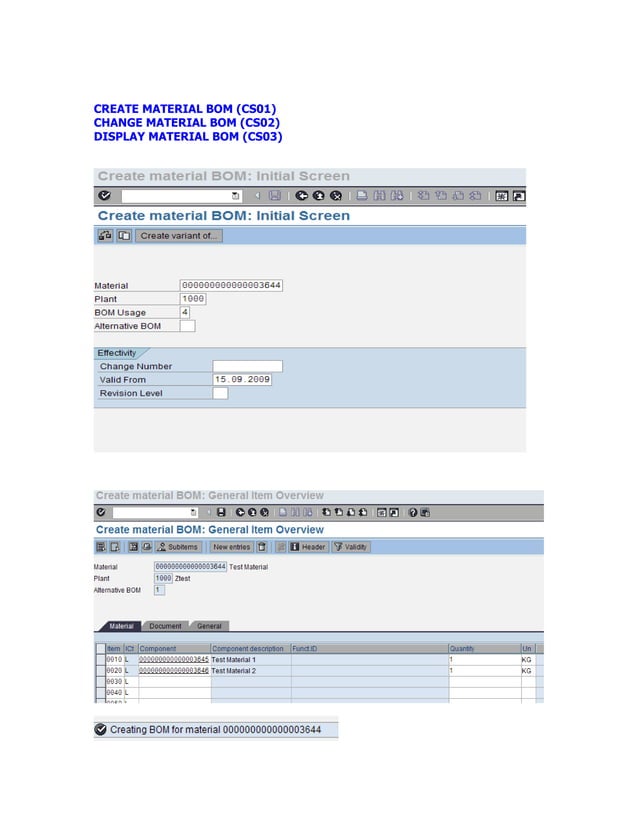 SAP PM Master Data Training Guide | PDF