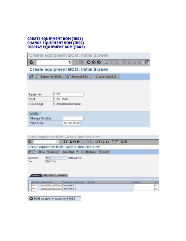 SAP PM Master Data Training Guide