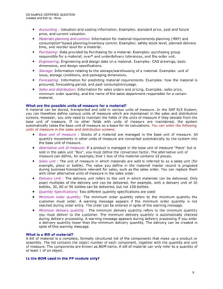 Sap Sd Sample Questions | PDF