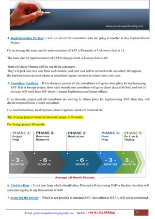 SAP SD Training | SAP SD Configuration Guide | SAP SD Study Material | PDF