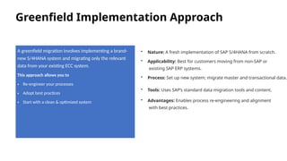 Software Implementation Types Greenfield SAP-Software-Provisioning-Manager-SWPM.pptx