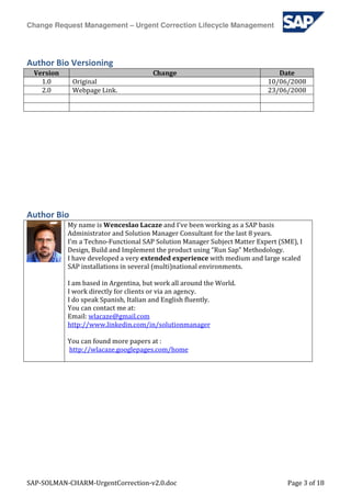 SAP-SOLMAN-CHARM-UrgentCorrection-v2