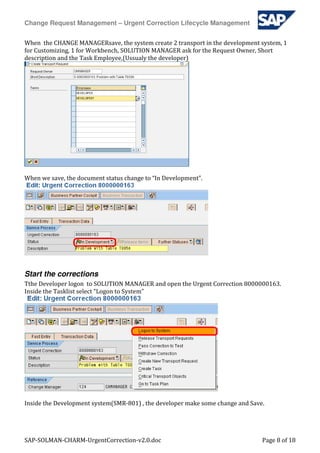 SAP-SOLMAN-CHARM-UrgentCorrection-v2