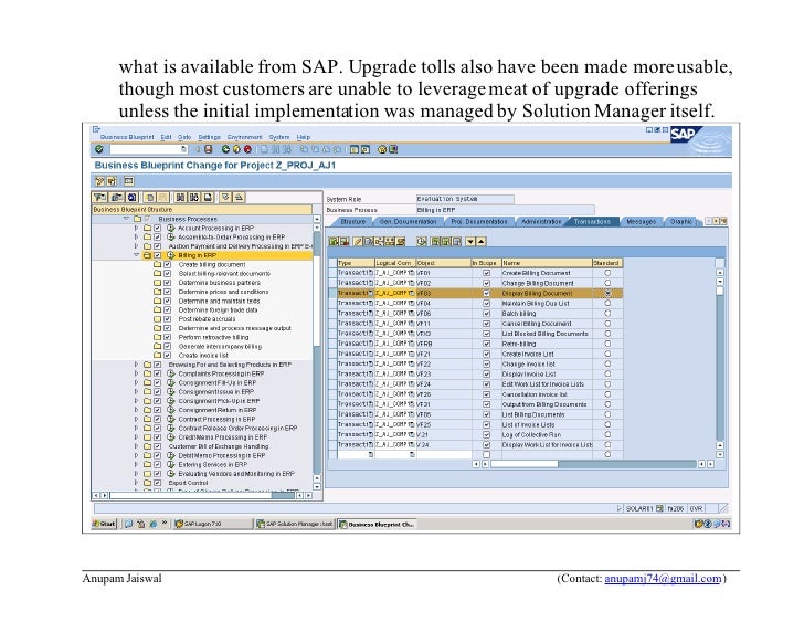 Sap Solution ManagerThe ERP For IT is Here?