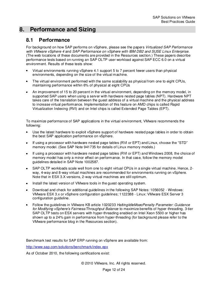 How To Install Sap In Vmware