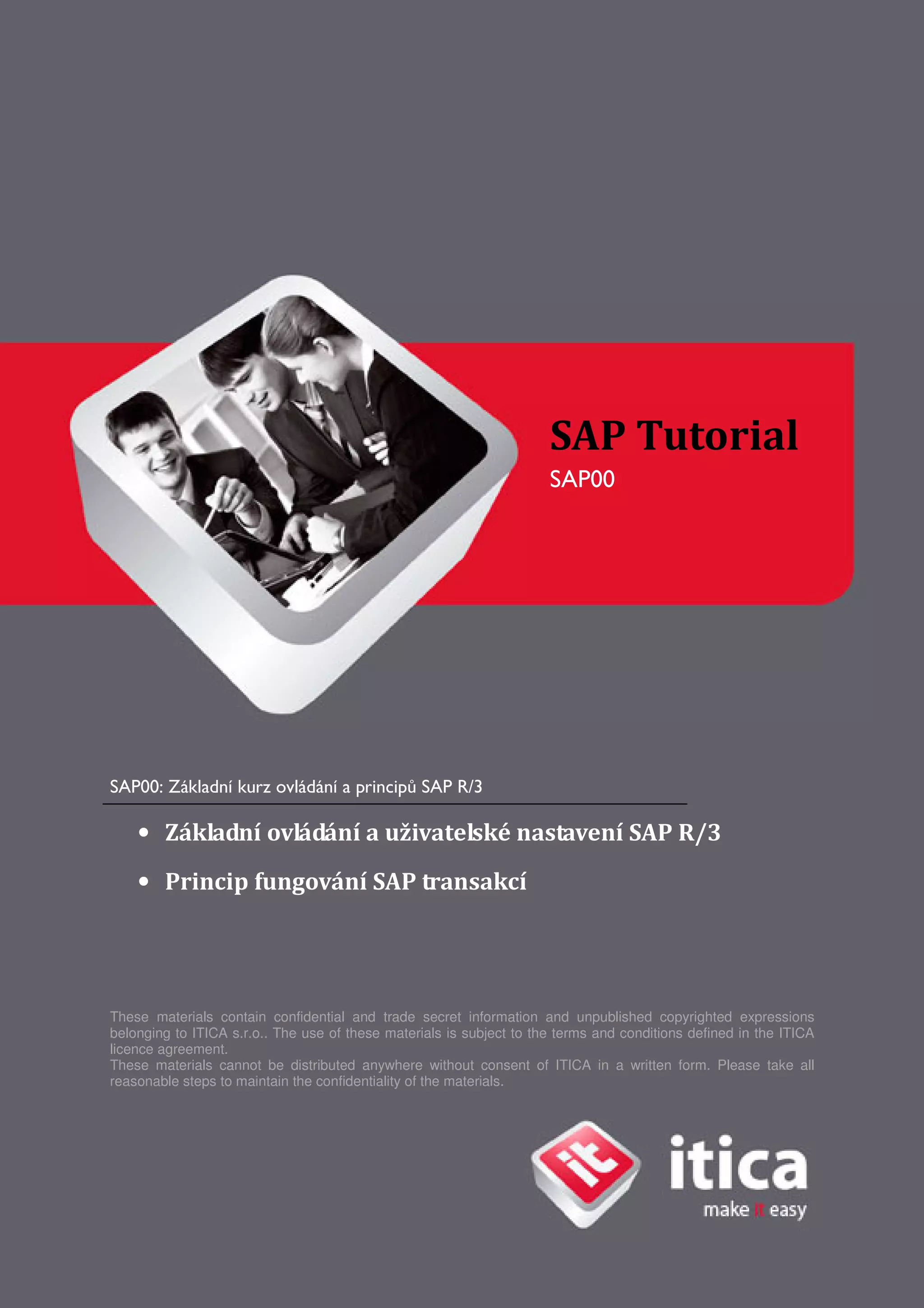 Sap00 1 - Základní ovládání sap | PDF