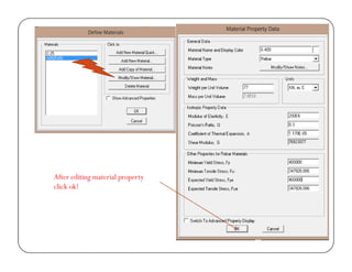 SAP2000 Tutorial @civileng_soft.pd for structural | PDF
