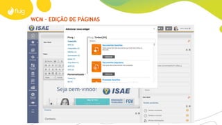 WCM – EDIÇÃO DE PÁGINAS
 
