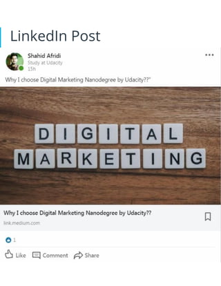 LinkedIn Post
 