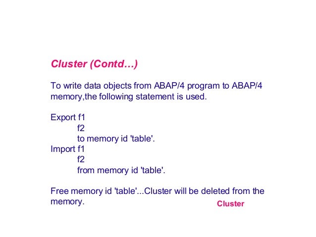 Programs Programs