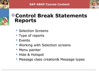 SAP ABAP Training | SAP ABAP Online Training | SAP ABAP Course | SAP ...