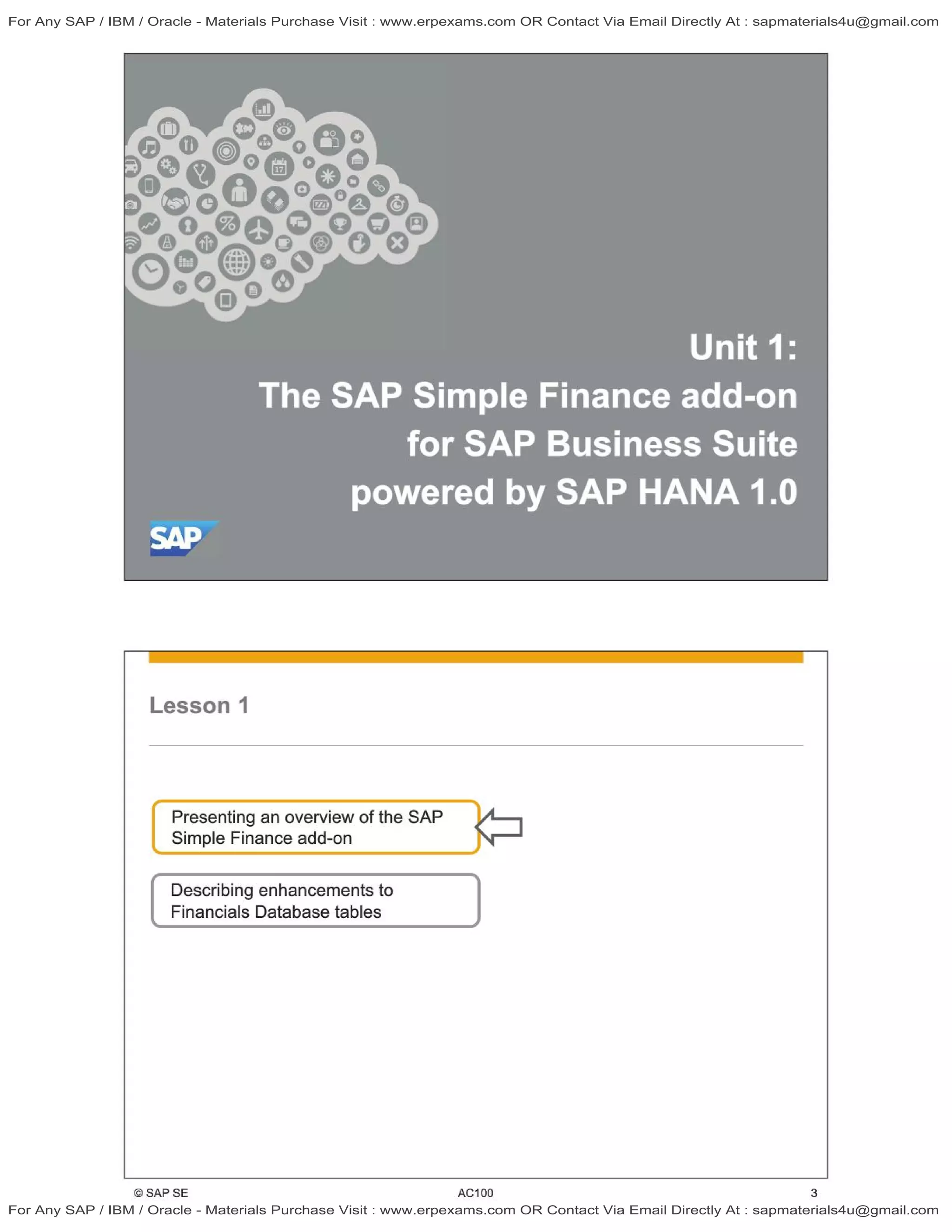 Sap Pdf Sample Sap ac100 col02 latest sample www erp_examscom | PDF | Computing ...