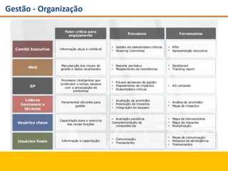 Gestão - Organização
 