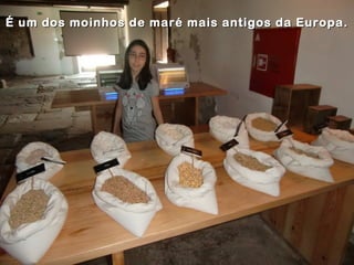 É um dos moinhos de maré mais antigos da Europa.
 