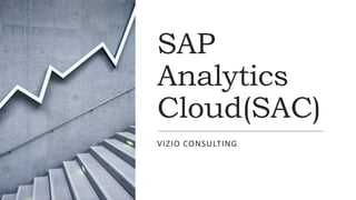 SAP
Analytics
Cloud(SAC)
VIZIO CONSULTING
 