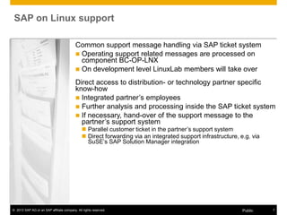 SAP on Linux | PPTX