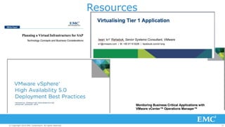 Resources 
© Copyright 2014 EMC Corporation. All rights reserved. 33 
 