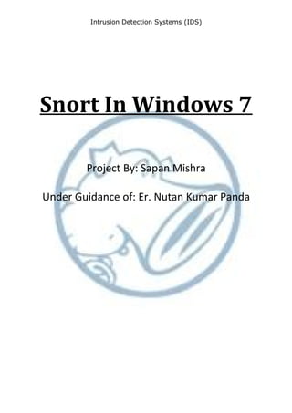 Snort in Windows 7