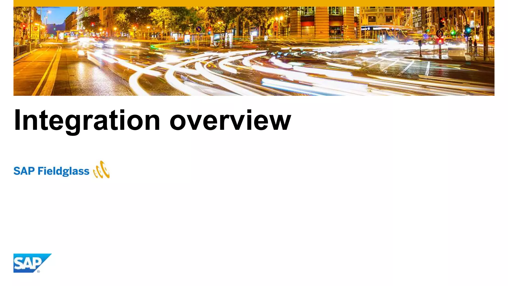 Integration overview
 