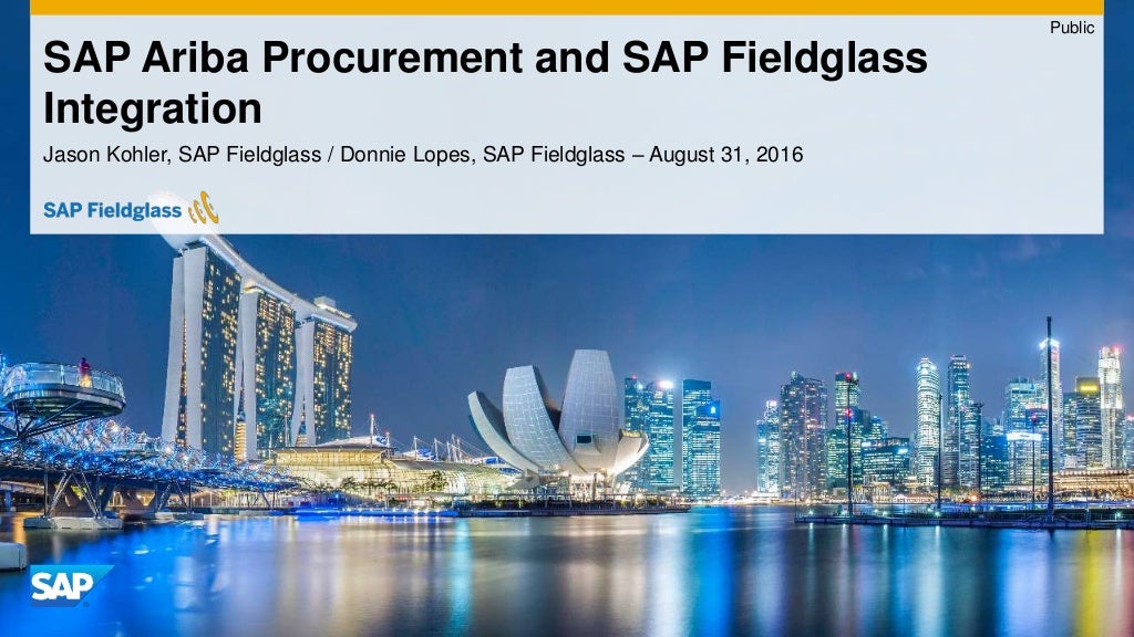 SAP Ariba Procurement and SAP Fieldglass Solution Integration
