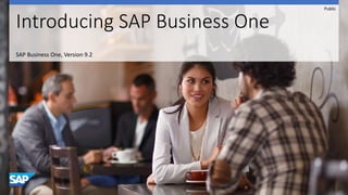 SAP BUSINESS ONE INTRODUCTION & FUNDAMENTAL | PPTX