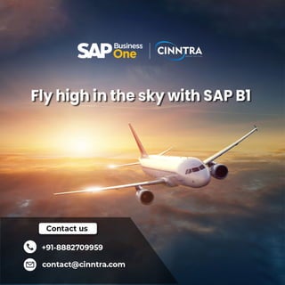 SAP B1 in Aviation - Cinntra infotech