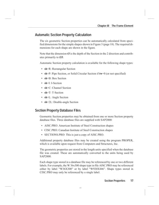 Sap2000 basic | PDF