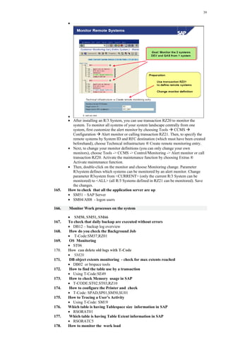 Sap basis administrator user guide | PDF